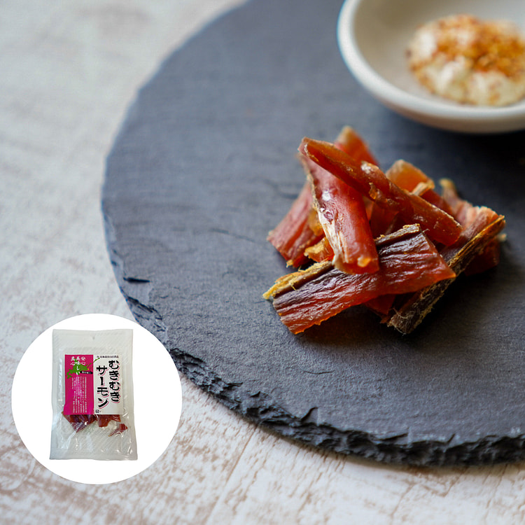 Hokkaido Salmon Jerky (Dashi Flavored)