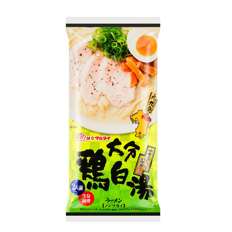 日本MARUTAI 九州日式拉面 大分县鸡白汤风味