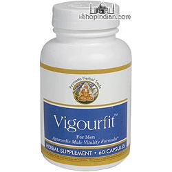 Vigourfit - Male Vitality (Sandhu's Ayurveda) - 60 capsules 60 count