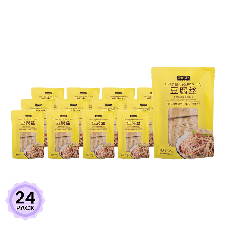时朴 豆腐丝 260 克*24 包