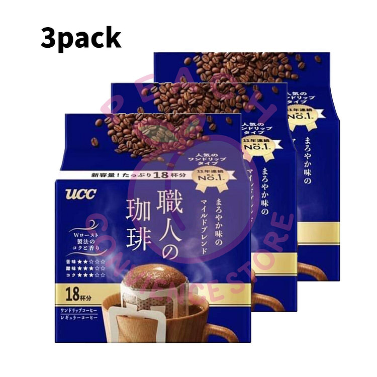 UCC Craftsman's One Drip Coffee(3 Pack)