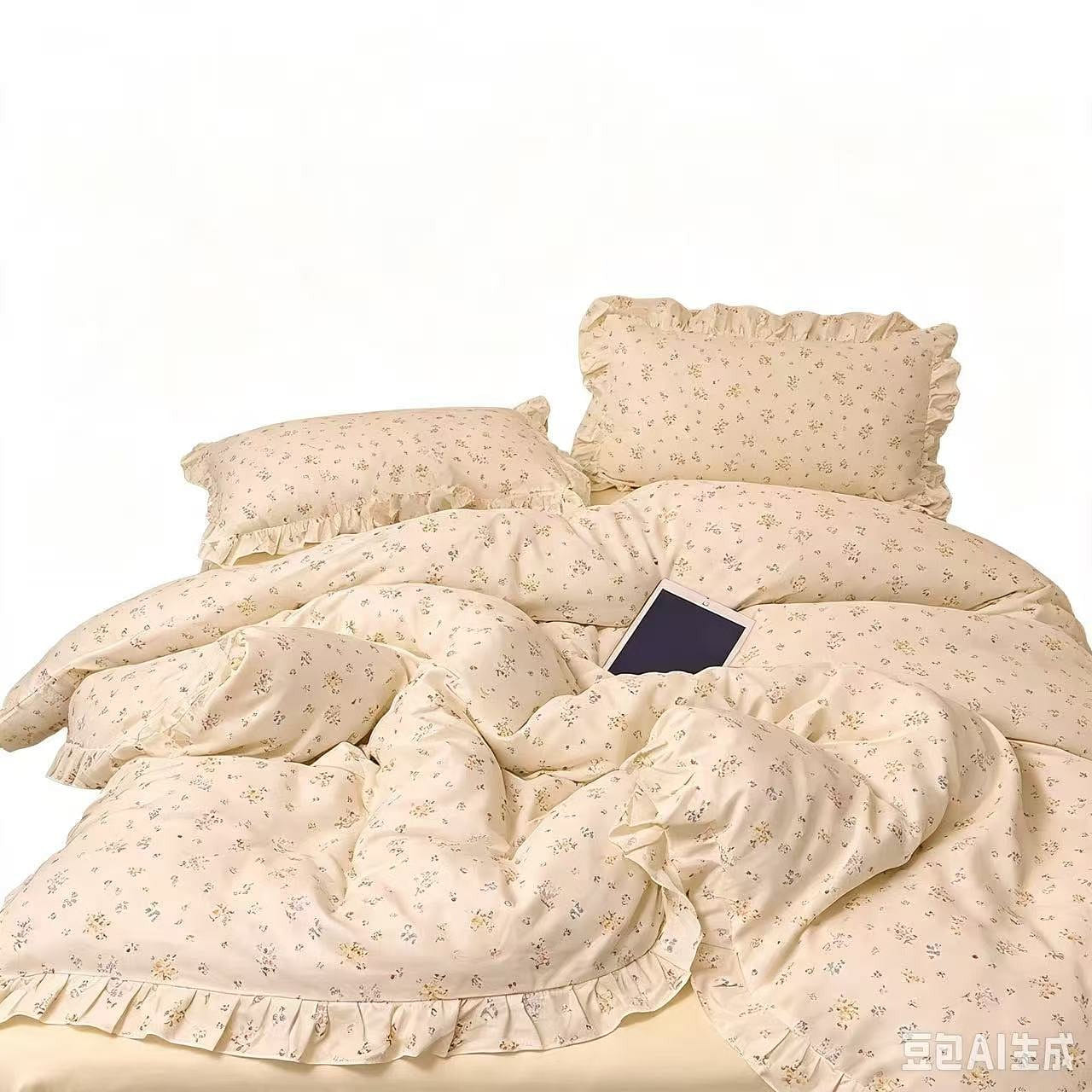 A-class double-layer yarn four piece set suitable 2000 g