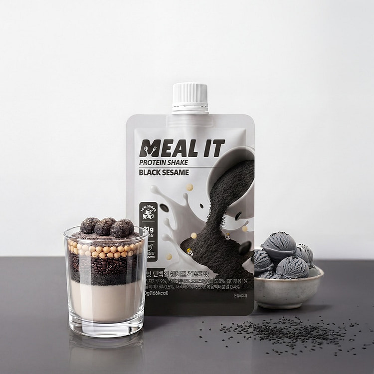 MEAL IT Protein Shake Black Sesame 40 g (min 2)