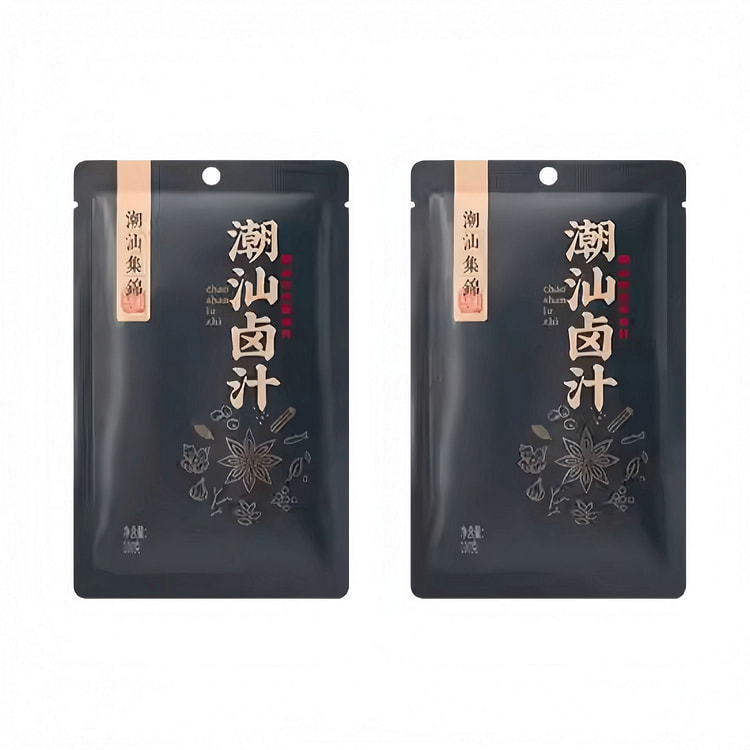 潮汕集锦 潮汕卤汁料包卤鹅肉酱牛肉 100g*2袋 200 克