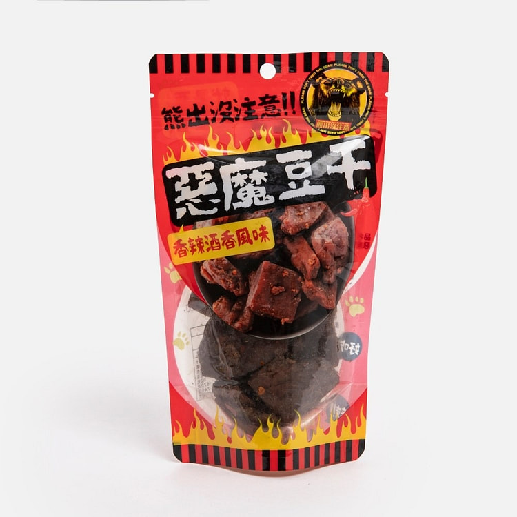 熊出沒注意 惡魔豆干 香辣酒香口味