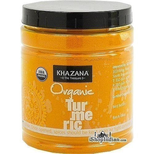 Khazana Organic Turmeric Powder, 7 oz jar 7 oz
