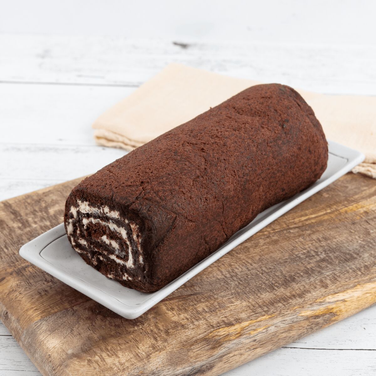 Get Chocolate Roll Cake 9inches 1 each Delivered | Weee! Asian Market