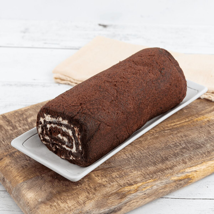 Chocolate Roll Cake 9inches 1 each