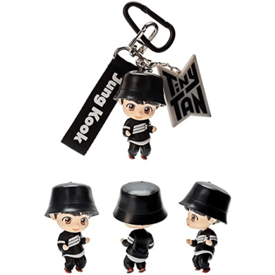 BTS Tinytan Figures Keychain Keyring Kpop Merchandise Bag Accessory Official Authentic Figurines J-Hope 0.5 lb