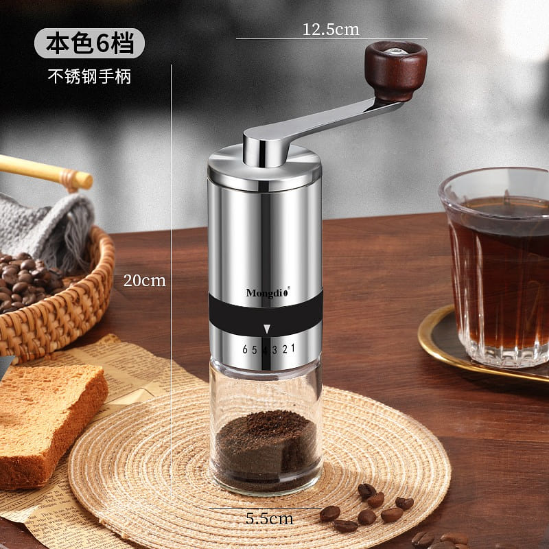 The Mongdio hand-cranked bean grinder is practical 1 個