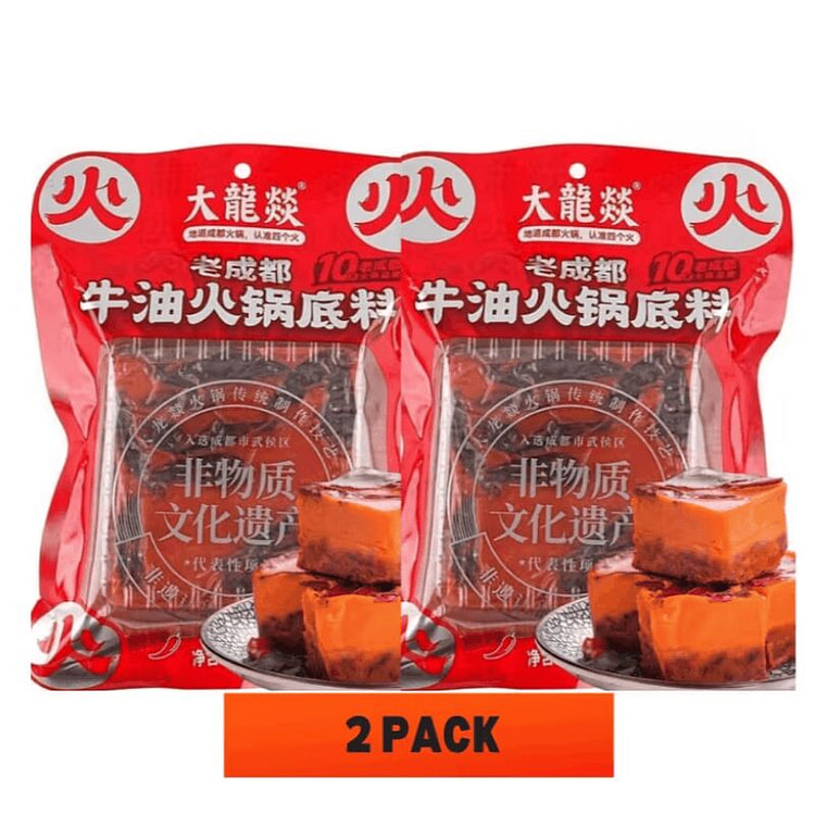 Dalongyi Chengdu-Style Hot Pot Base 416g*2 416 g