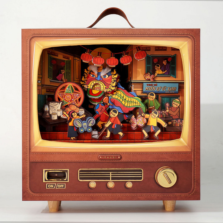 Ikachi Green Memory Television Mooncake Gift Set 2774 g