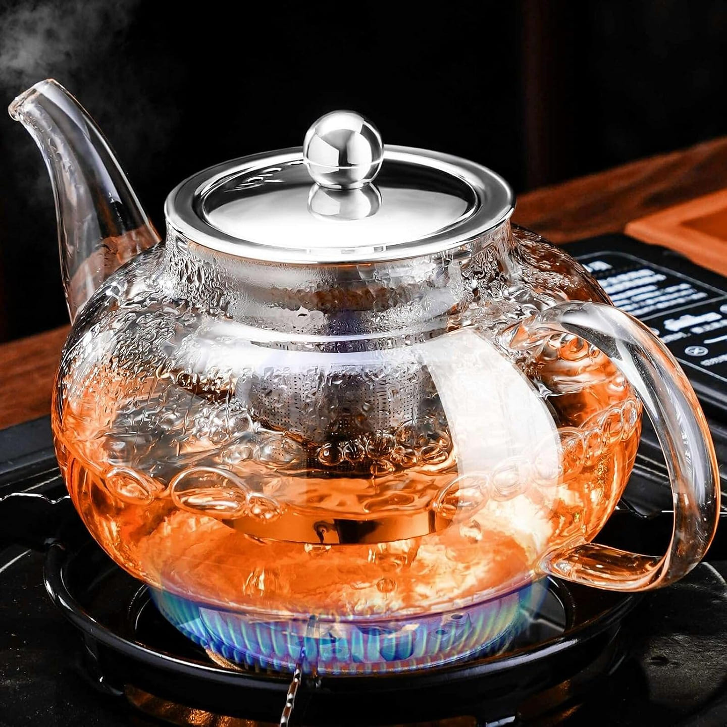 Transparent glass teapot 20 oz/600 ml 20 fl.oz