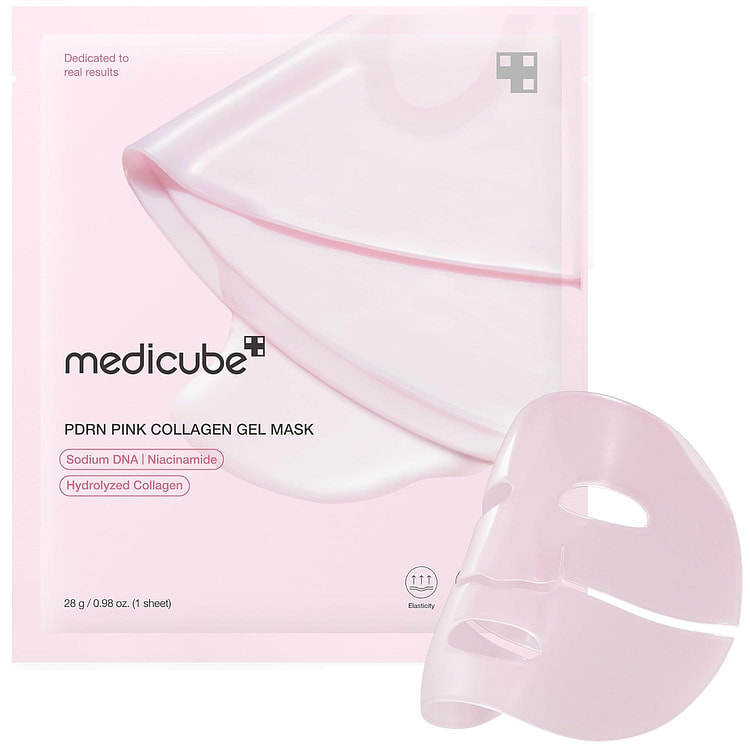 Medicube PDRN Pink Collagen Gel Mask 4pcs 1 pack
