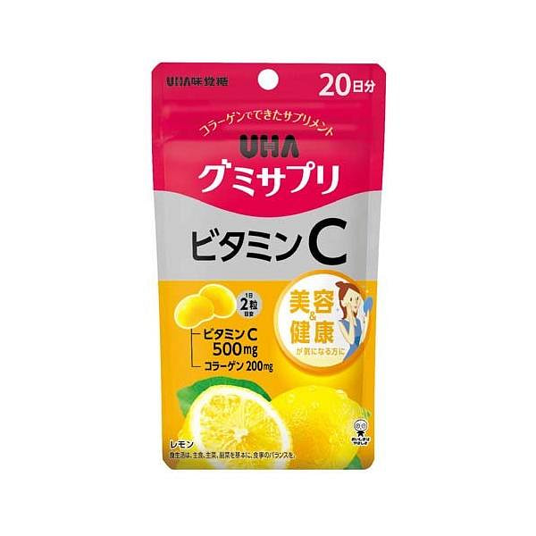 UHA味覚糖 グミサプリ ビタミンC   40粒 1 個