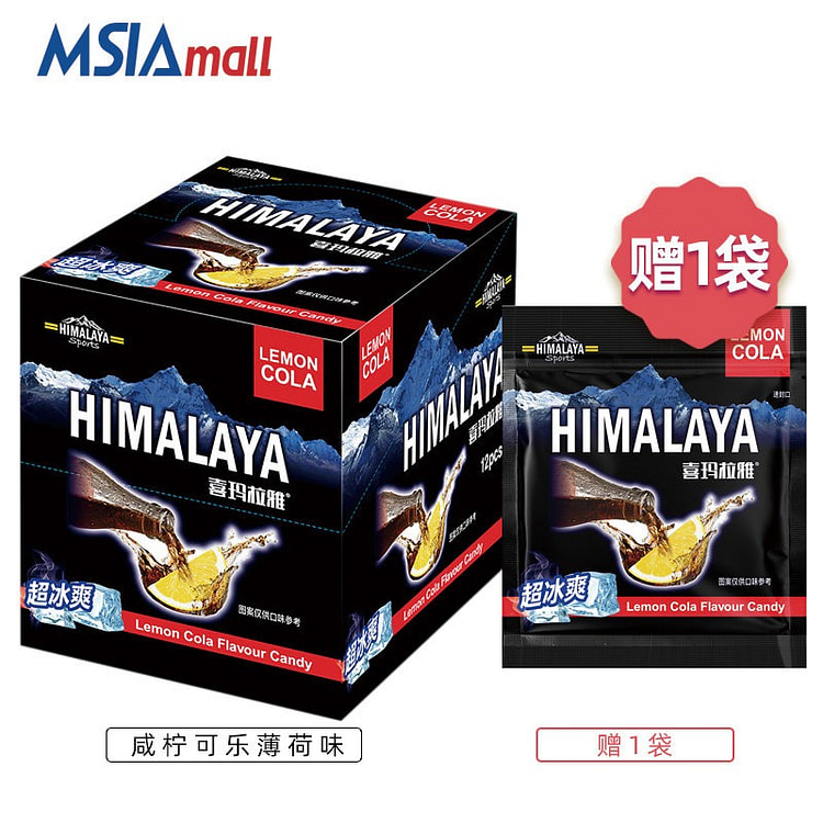 himalaya Salted Lemon Cola Flavored Mint Sugar 180 g