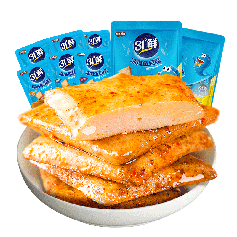 About 20 packages Yanjin shop fish Tofu original flavor 200 g