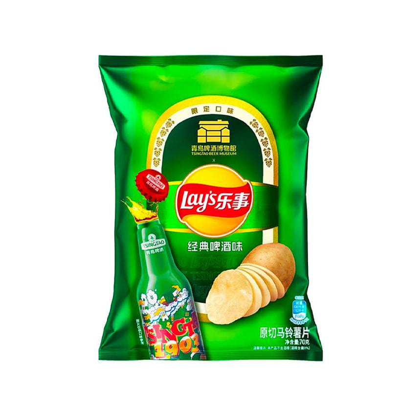 Lay’s Tsingtao Beer 135g 1 each
