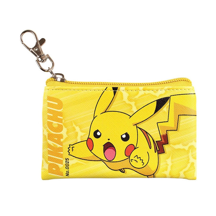 Pokemon Pikachu Flat Mini Pouch SMASH COLOR 1 count