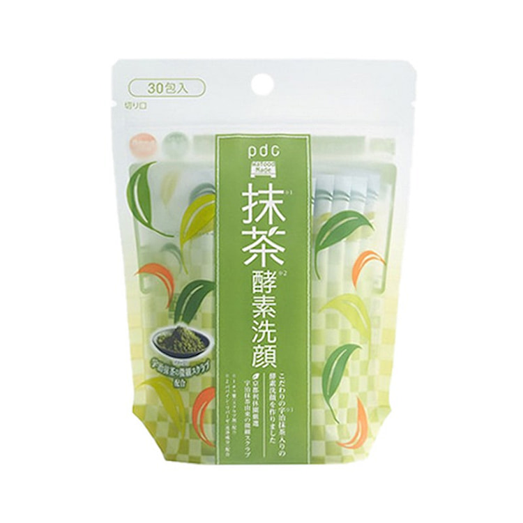 PDC抹茶酵素洗颜粉 30包 1 包