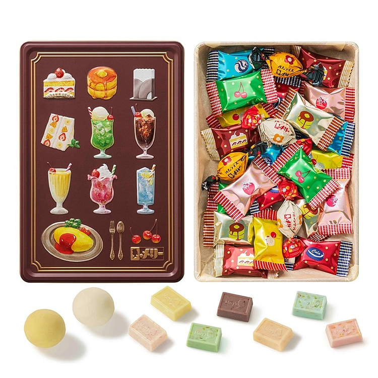 Mary情人节限定多种口味跳跳糖巧克力组合 25枚 1 盒