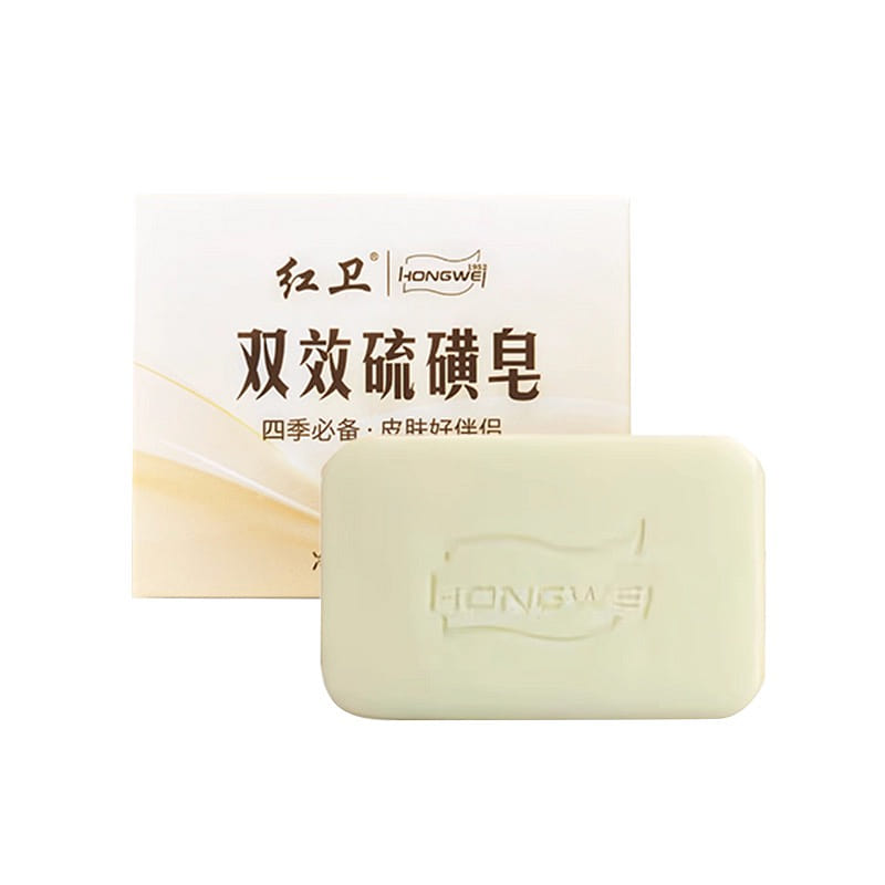 Hongwei Dual Effect Sulfur AntiMite Soap 1 count