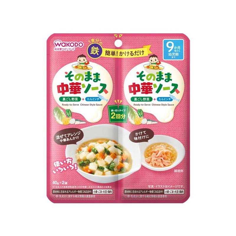 Wakodo Asahi Group Foods As-is Sauce Chinese 80g 1 each