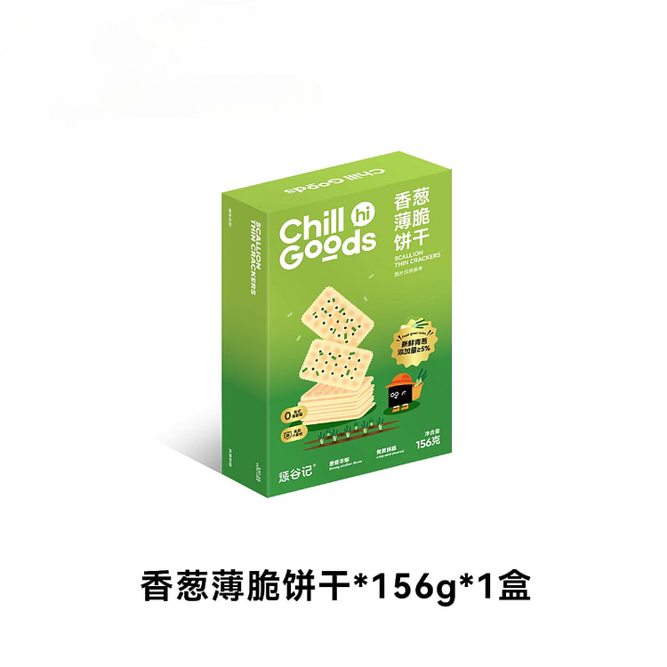Chive crackers 156g*1 box