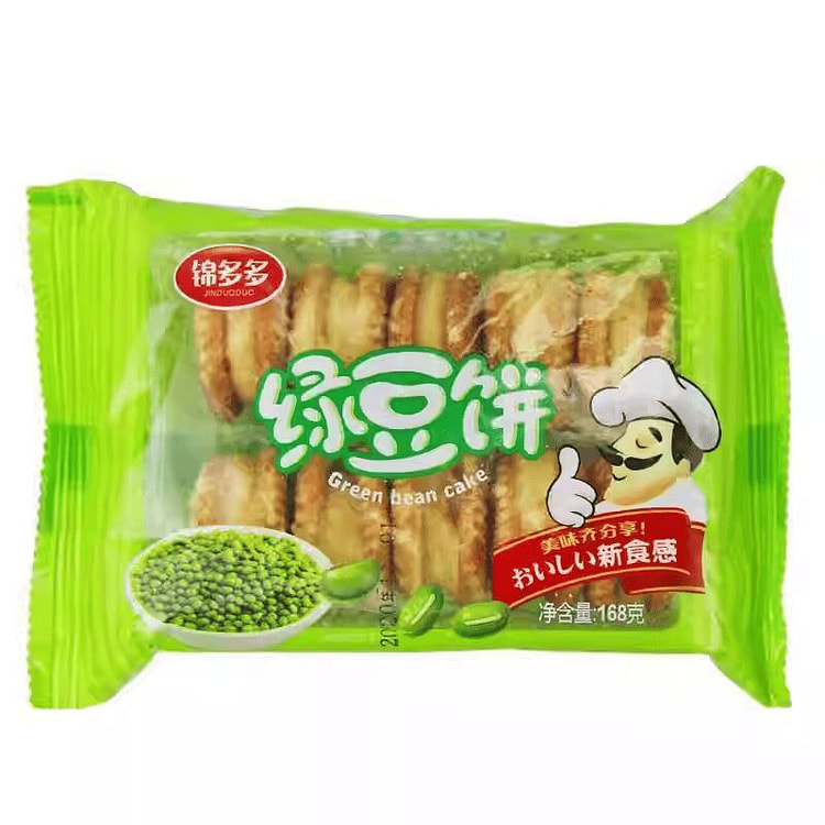 Jin Duoduo Mung Bean Cake 168g*1 pack 168 g