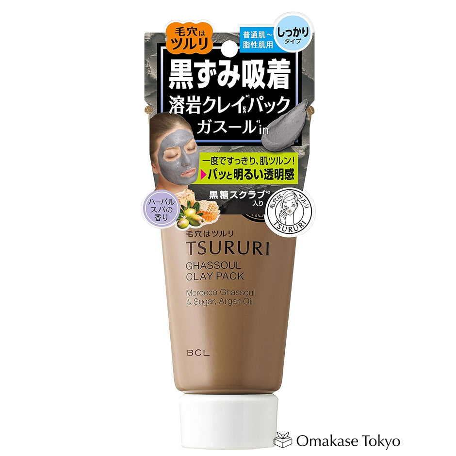 BCL Tsururi Ghassoul 粘土面膜 180 克