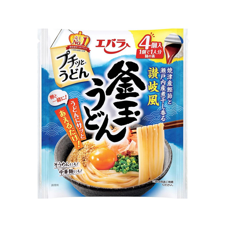 Ebara Kamatama Udon Seasoning Soup Base 23g*4 1 each