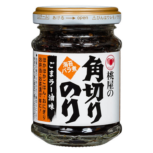 桃屋 海苔碎 芝麻 辣椒油 60g 1 份