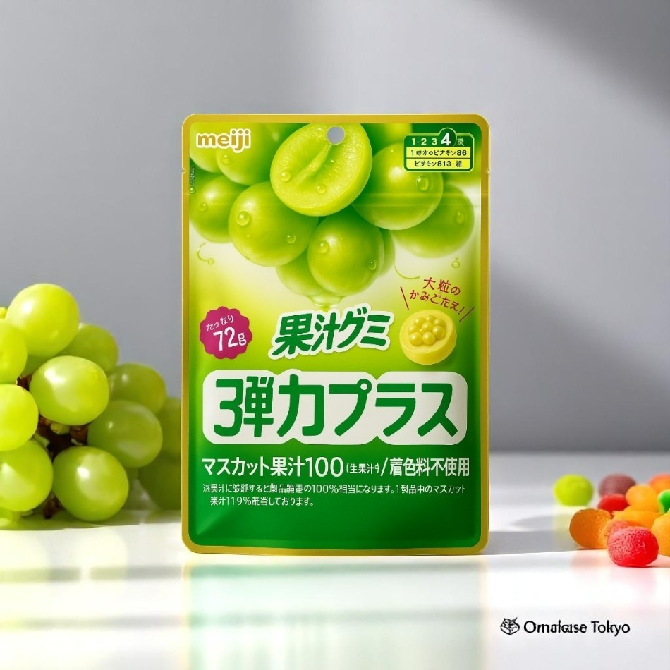 Meiji Fruit Gummies Highly Elastic 72 กรัม