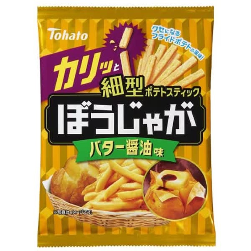 Tohato Boujaga Butter Soy Sauce Flavor 58g 1 each
