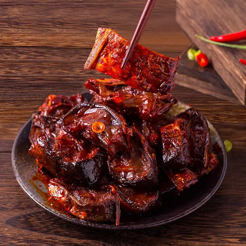 Dongting Brother Spicy [Fish Steak] Spicy snacks, snacks, snack food, wine 15g*1 pack 15 g