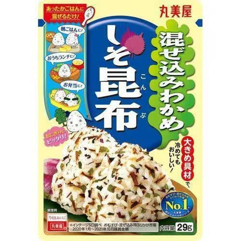 Marumiya Wakame Seaweed Shiso Kombu 29g 1 each