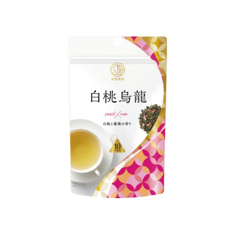 三井铭茶 蔷薇香 经典白桃乌龙 20g共10小袋