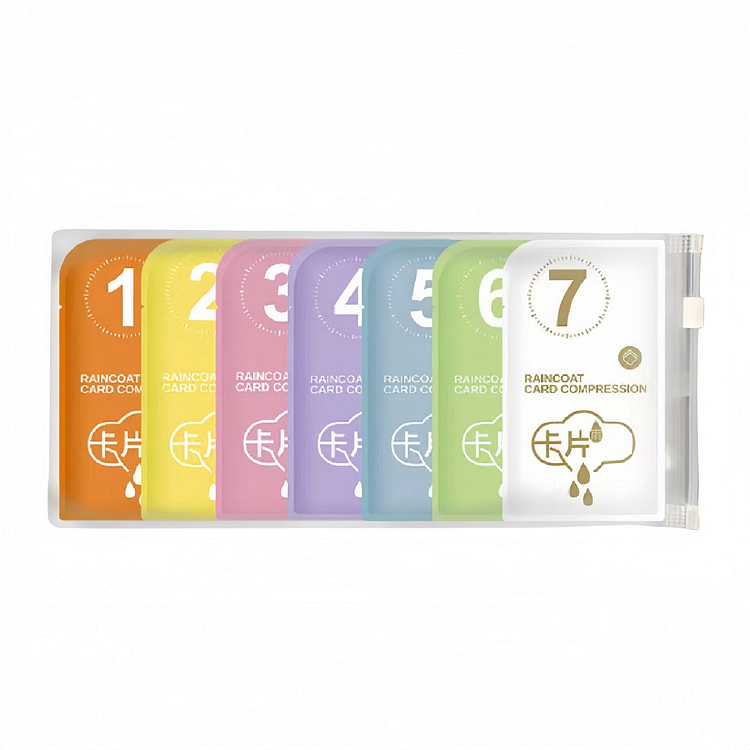 Disposable Raincoat Portable Card Coat 1 count