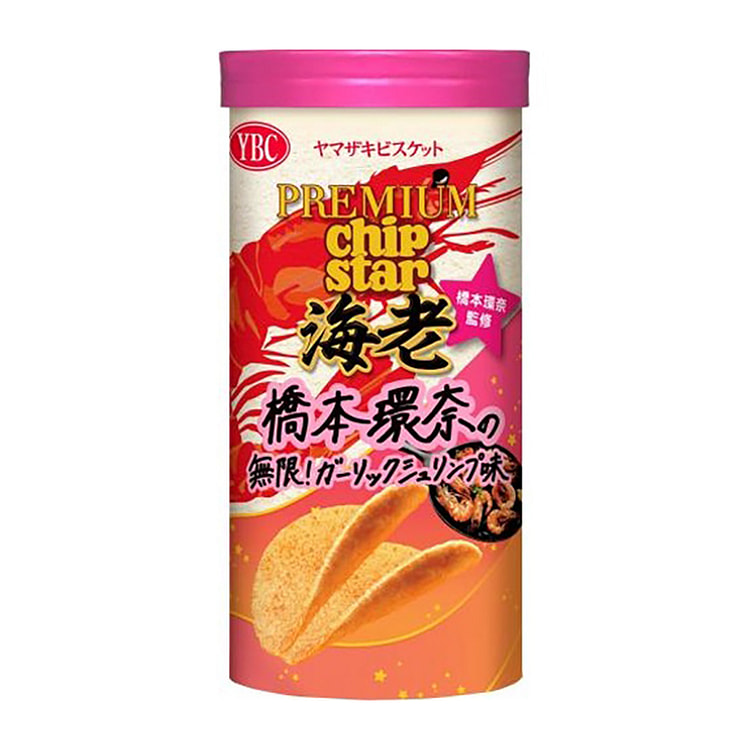 YBC PREMIUM Chip Star Crispy Garlic Shrimp Chips