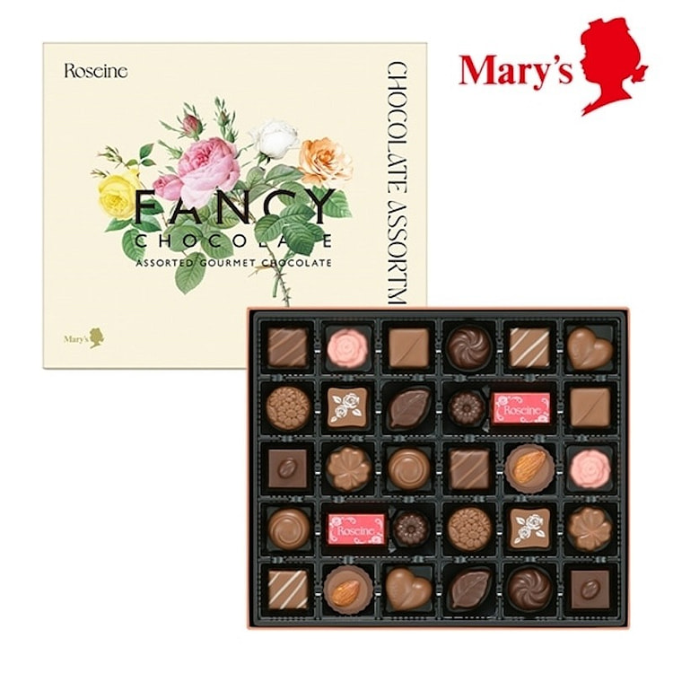 Mary Valentine Day Limited Chocolate Assorted 30pc 1 box
