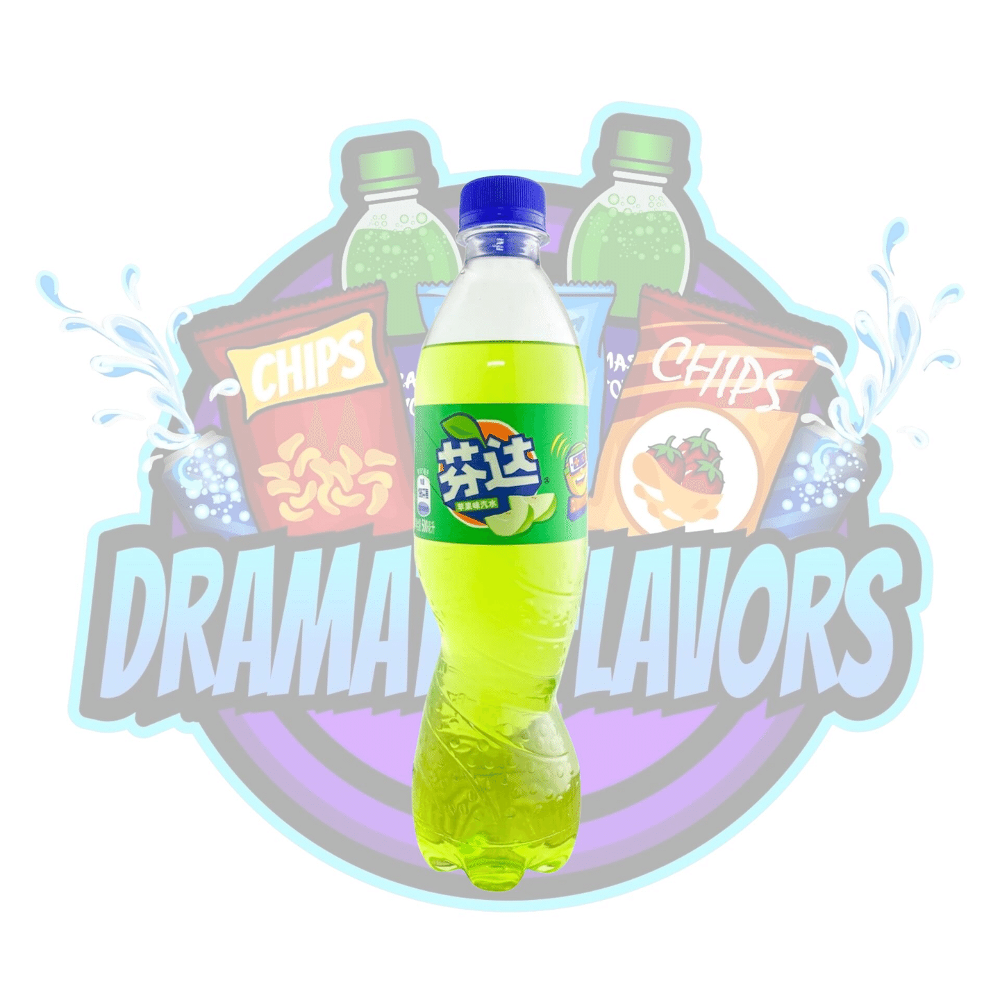 Fanta Green Apple 540 그램