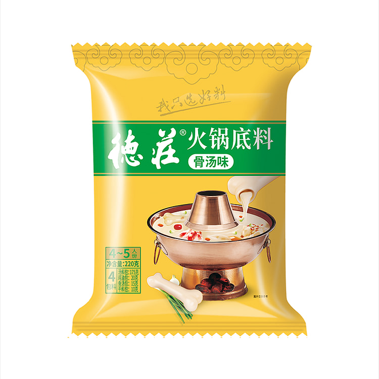德庄菌汤火锅底料220g