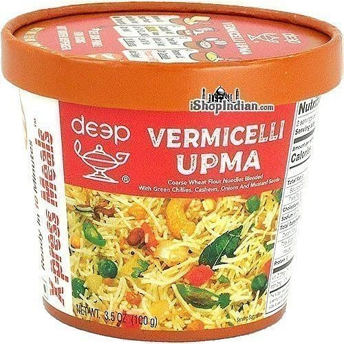 Deep X-press Meals – Vermicelli Upma, 3.5 oz pack 3.5 oz