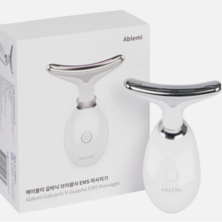 Ablemi Galvanic V-Guasha EMS Face Lifting Massager