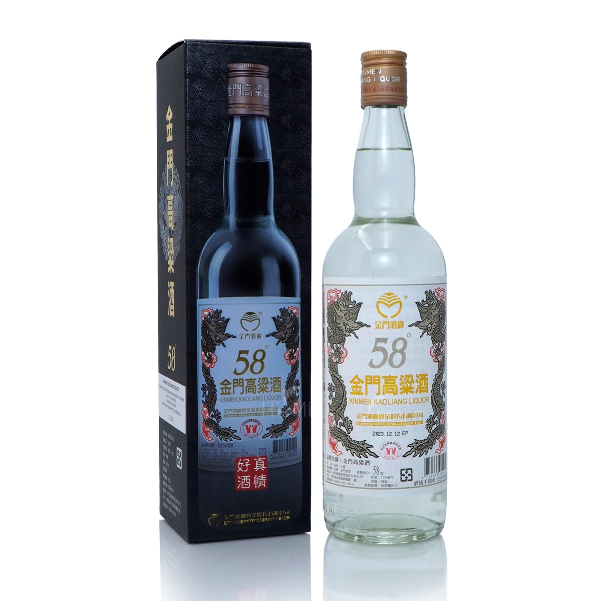 金門高粱酒　58% 750ml 金門高梁五十八度750 毫升- Weee!