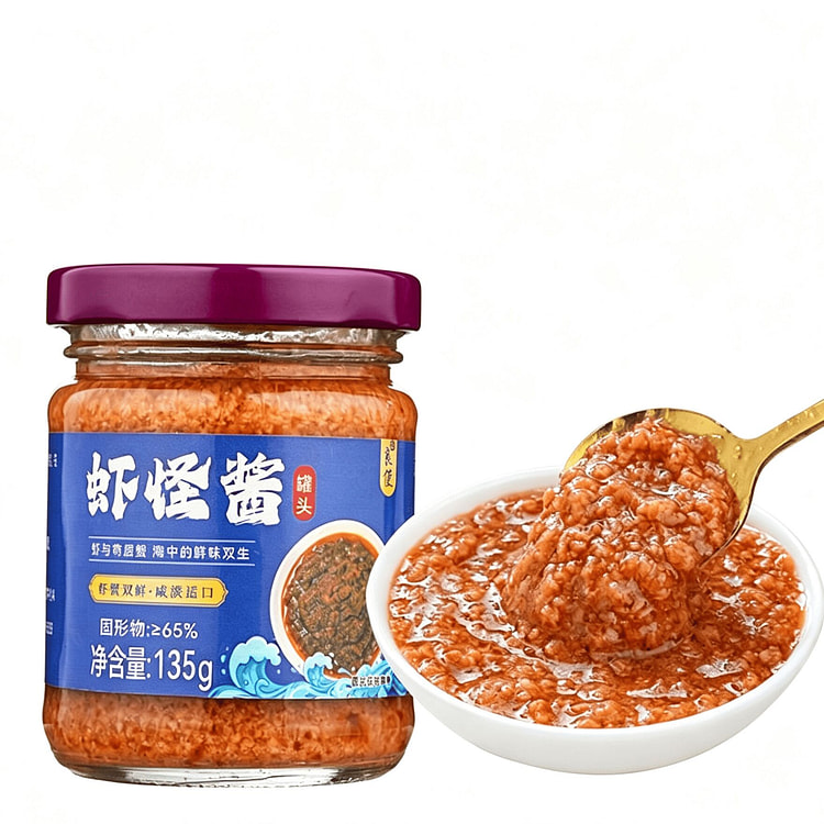Shrimp Monster Sauce - Seafood Sauce for Rice 135 g
