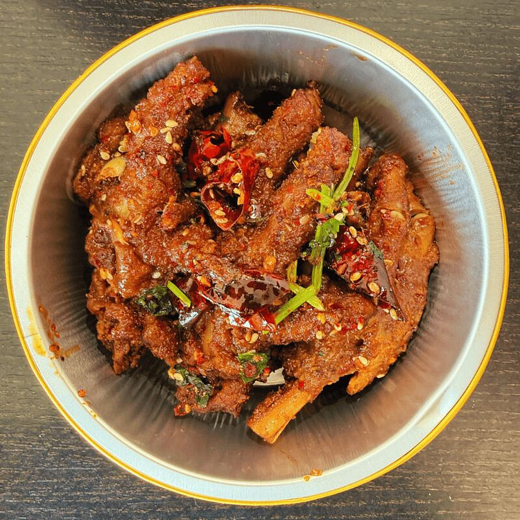 Spicy Tiger Skin Chicken Feet 5pcs 1 each