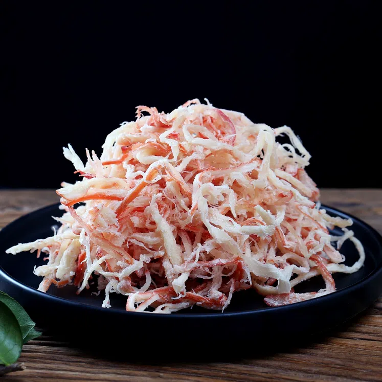 Charcoal grilled shredded squid spicy 100g1 pack 100 g