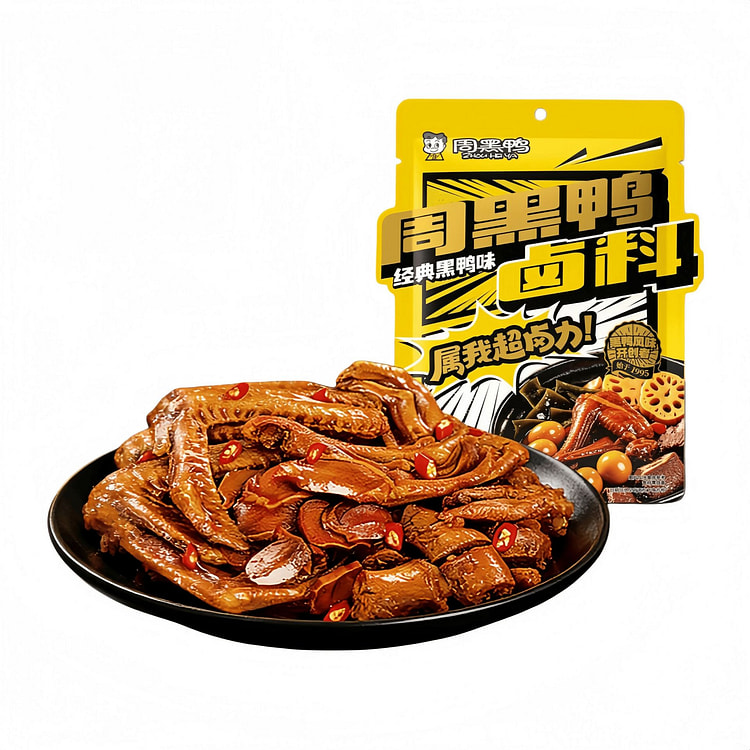 周黑鸭 卤料黑鸭风味懒人卤菜卤肉 222g*1袋 222 克