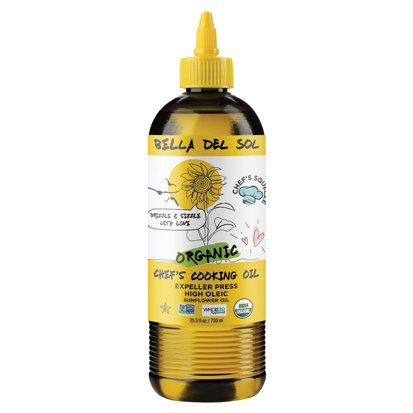 Organic Cooking Oil, 750ml 1 bottle